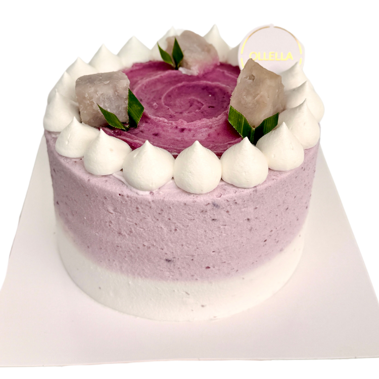 Pandan Taro Cake