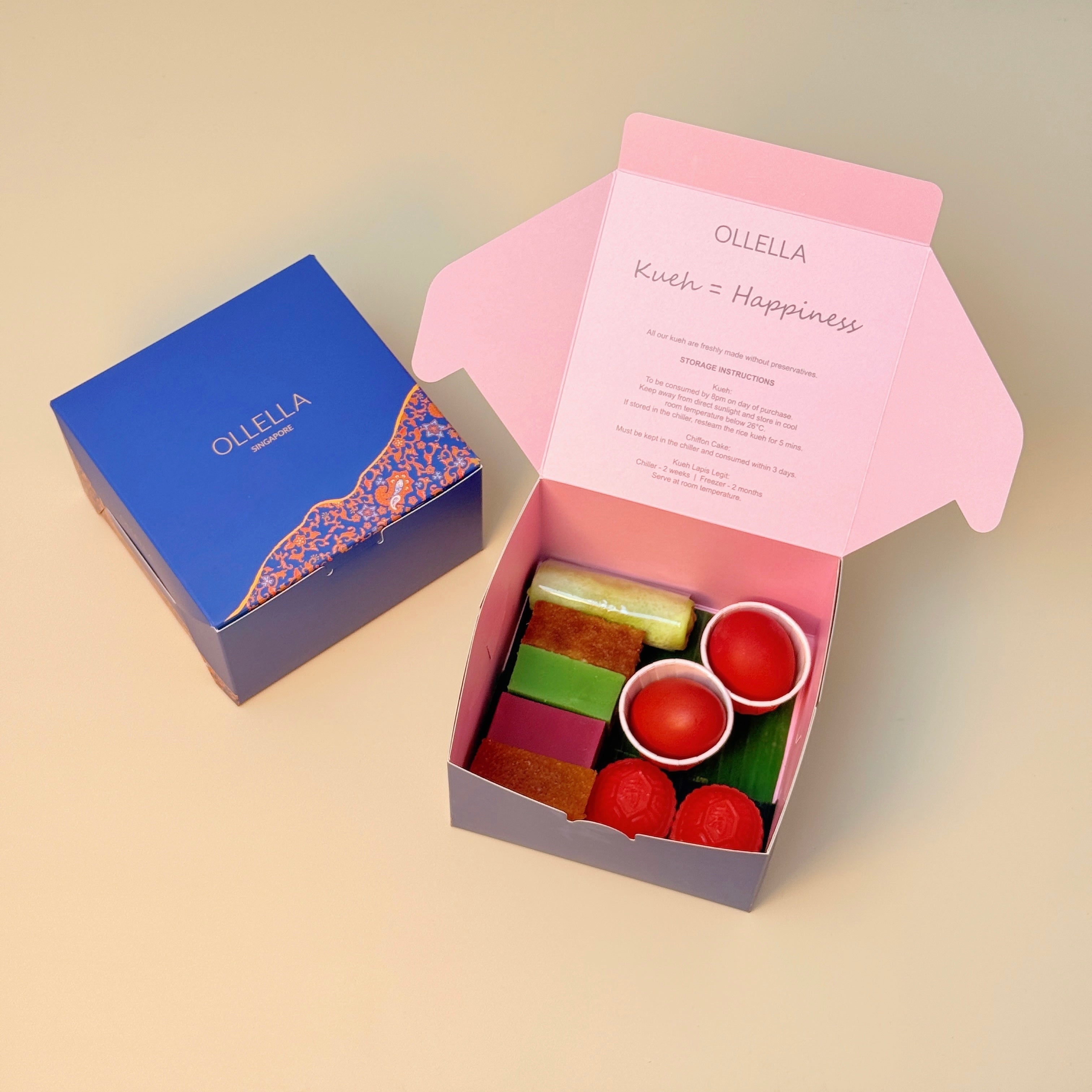Manyue **Small Manyue Kueh-licious Box (7pcs of kueh) – OLLELLA