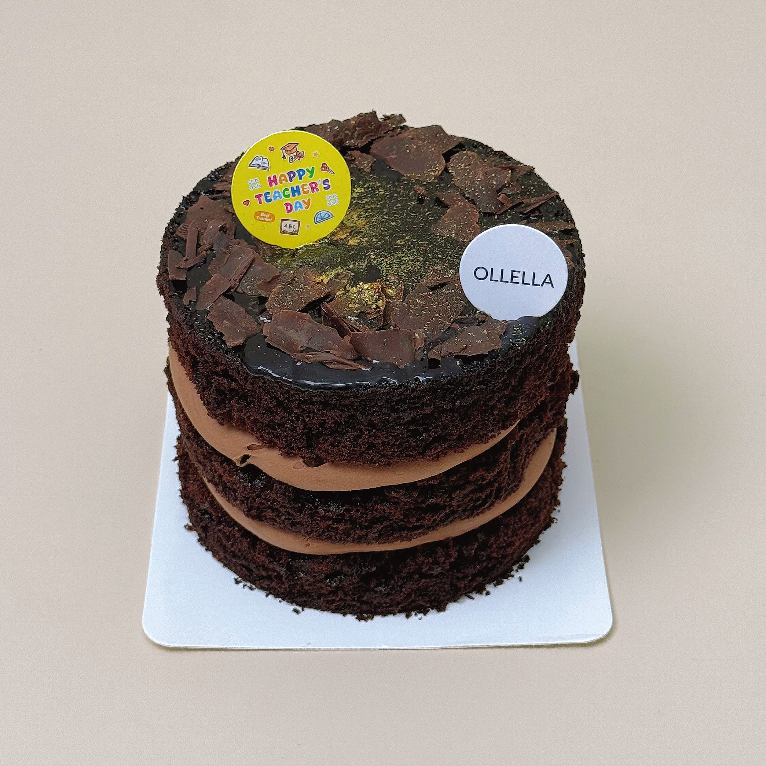 Dark Chocolate Blackout Cake (Teacher's Day edition)