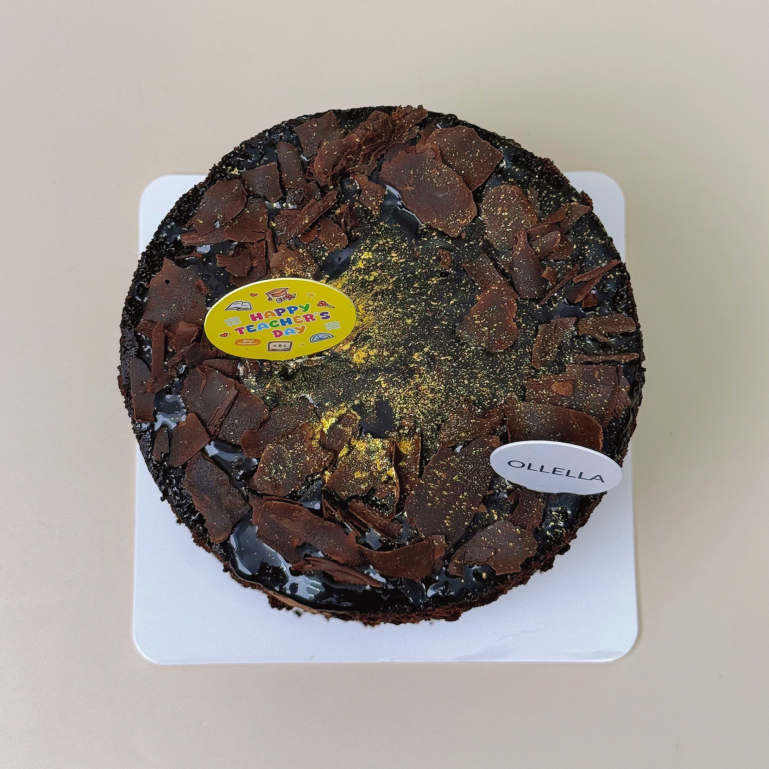 Dark Chocolate Blackout Cake (Teacher's Day edition)