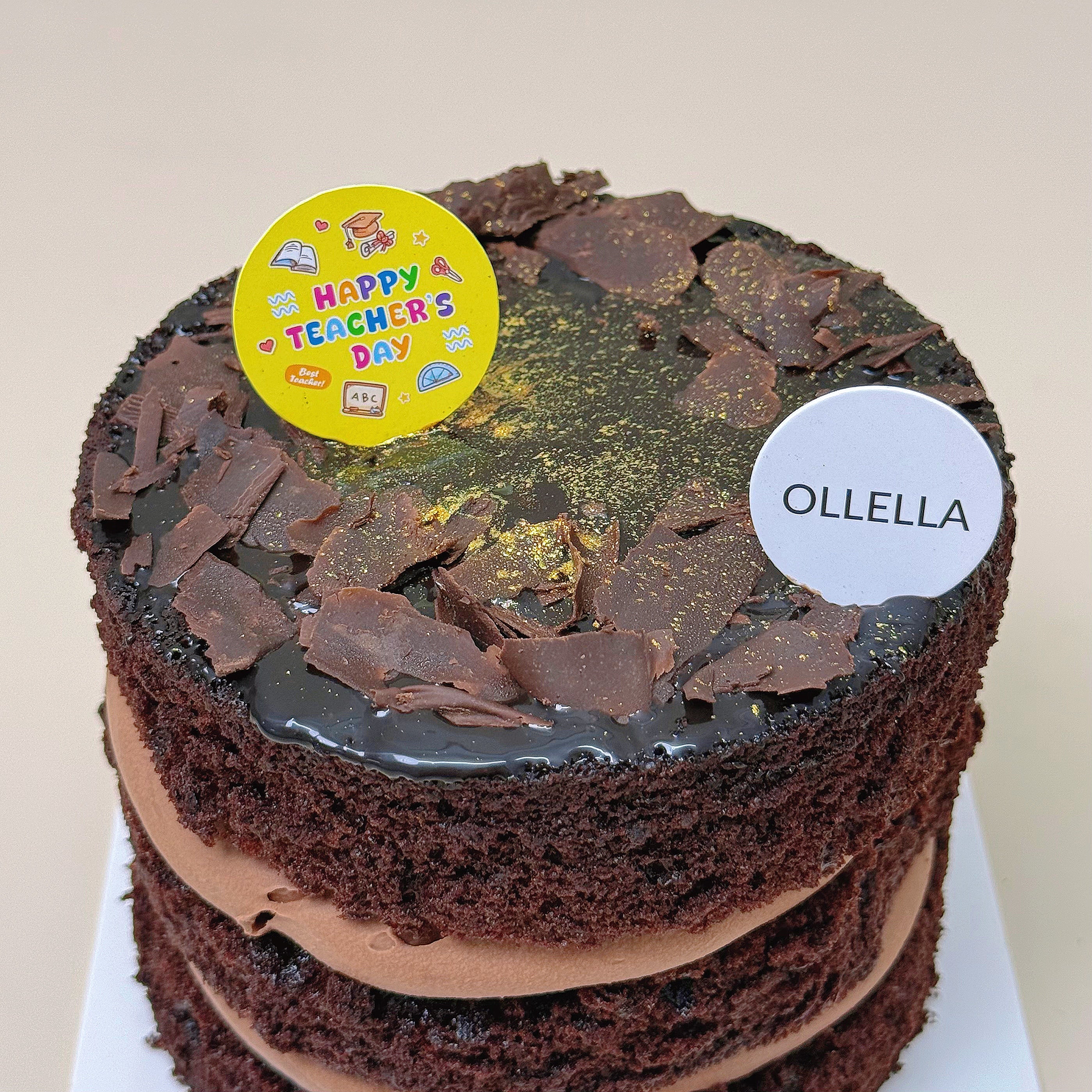 Dark Chocolate Blackout Cake (Teacher's Day edition)