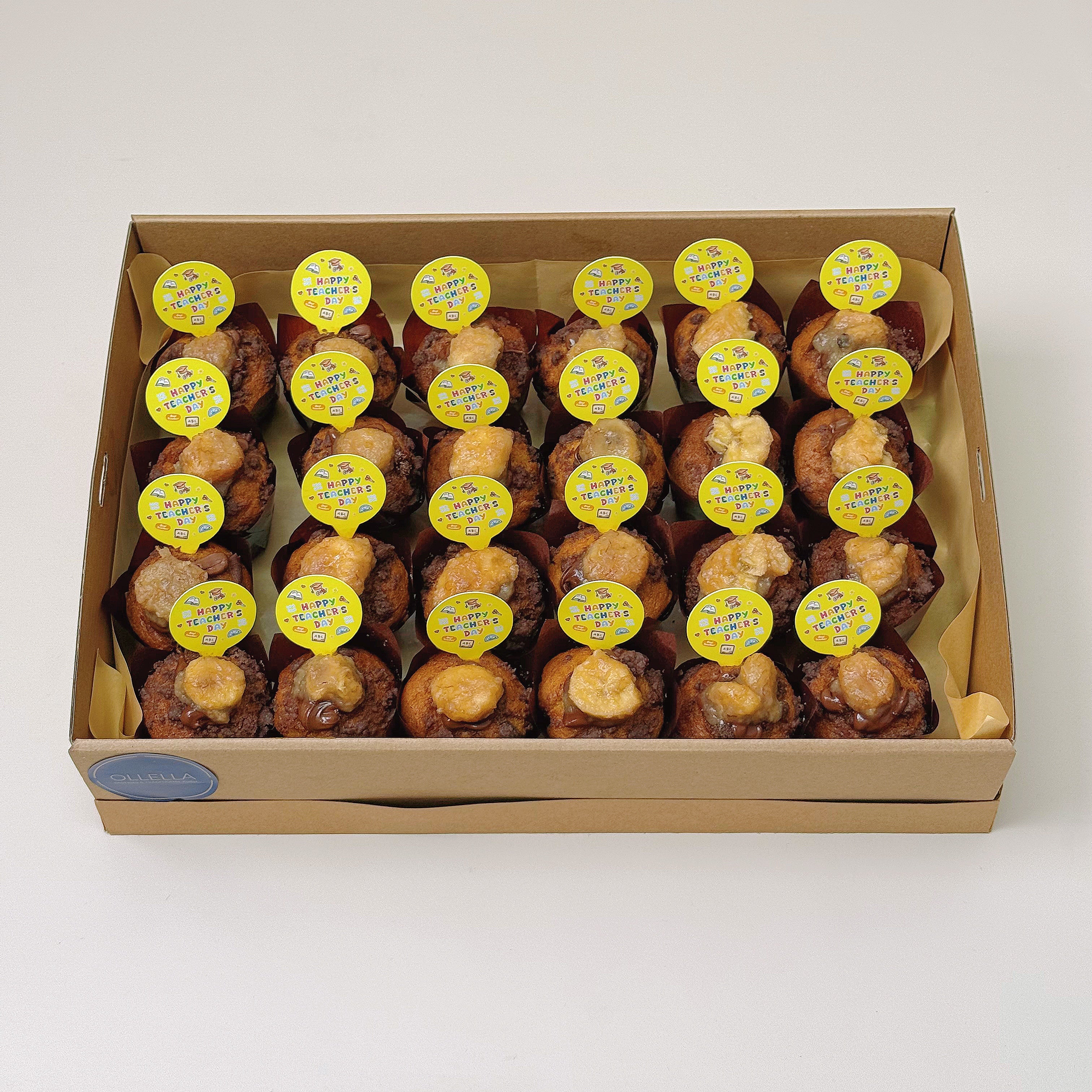24 pcs mini muffins (Teacher's Day edition)