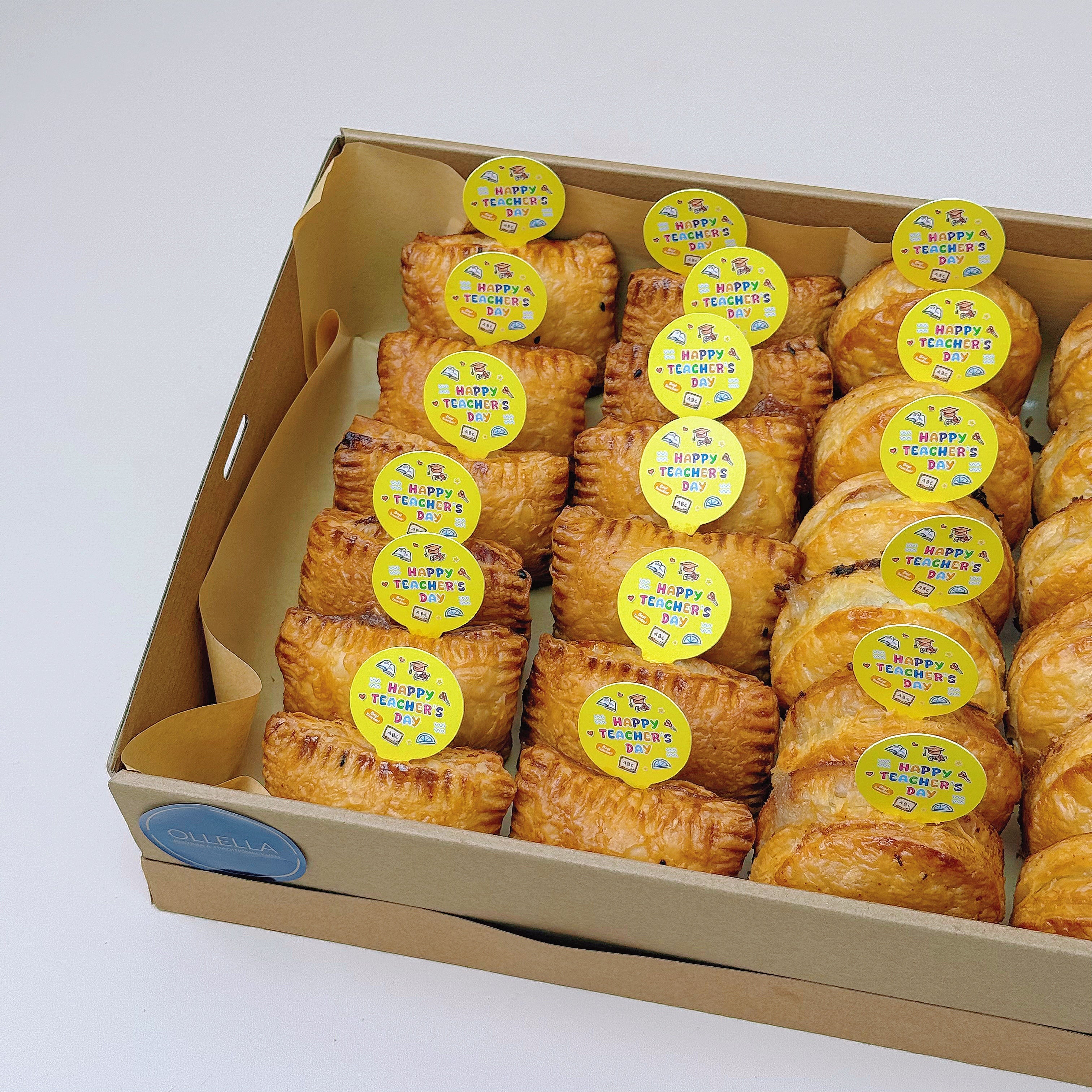 24 pcs mini puff pastries (Teacher's Day edition)