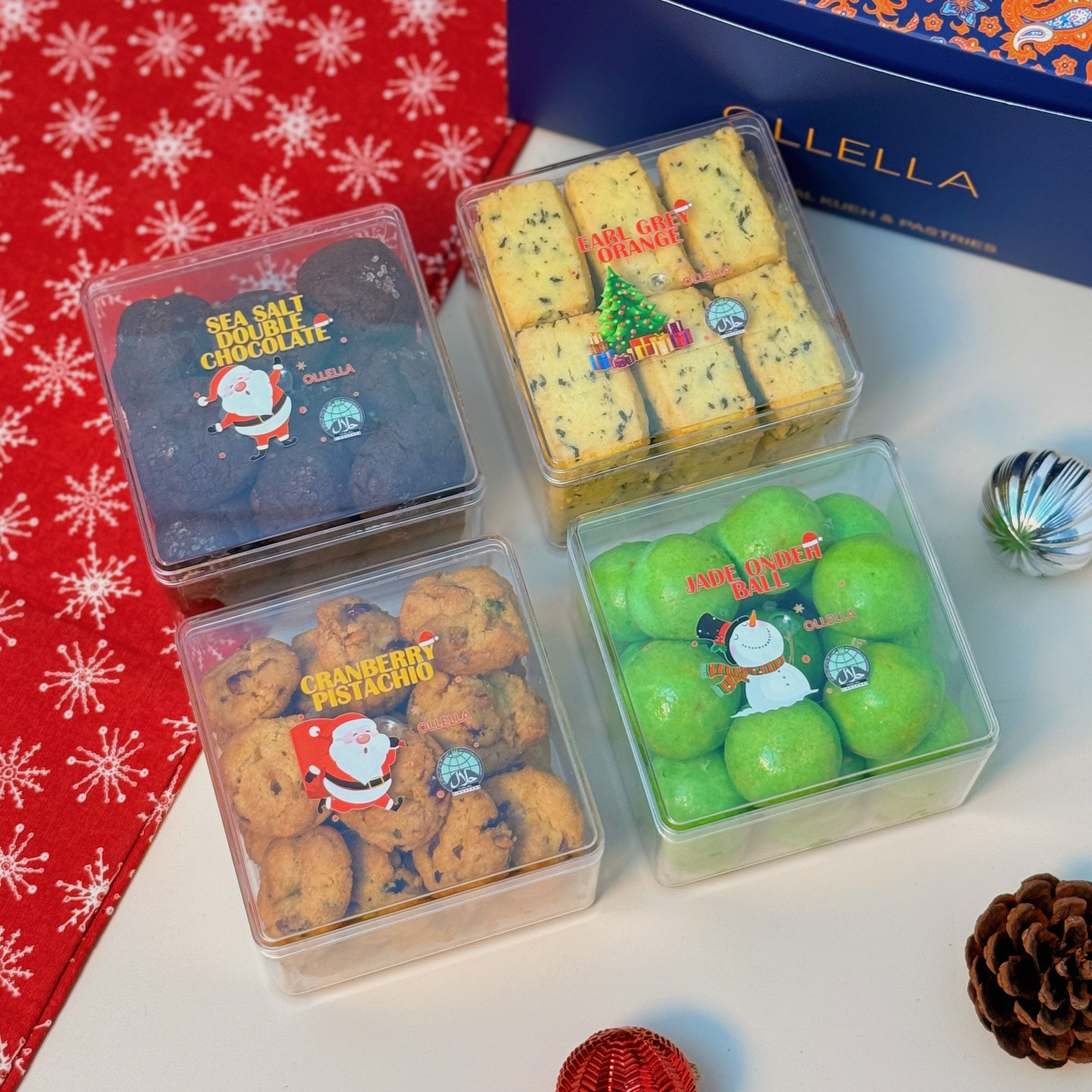 Ollella Christmas Cookie Gift Set