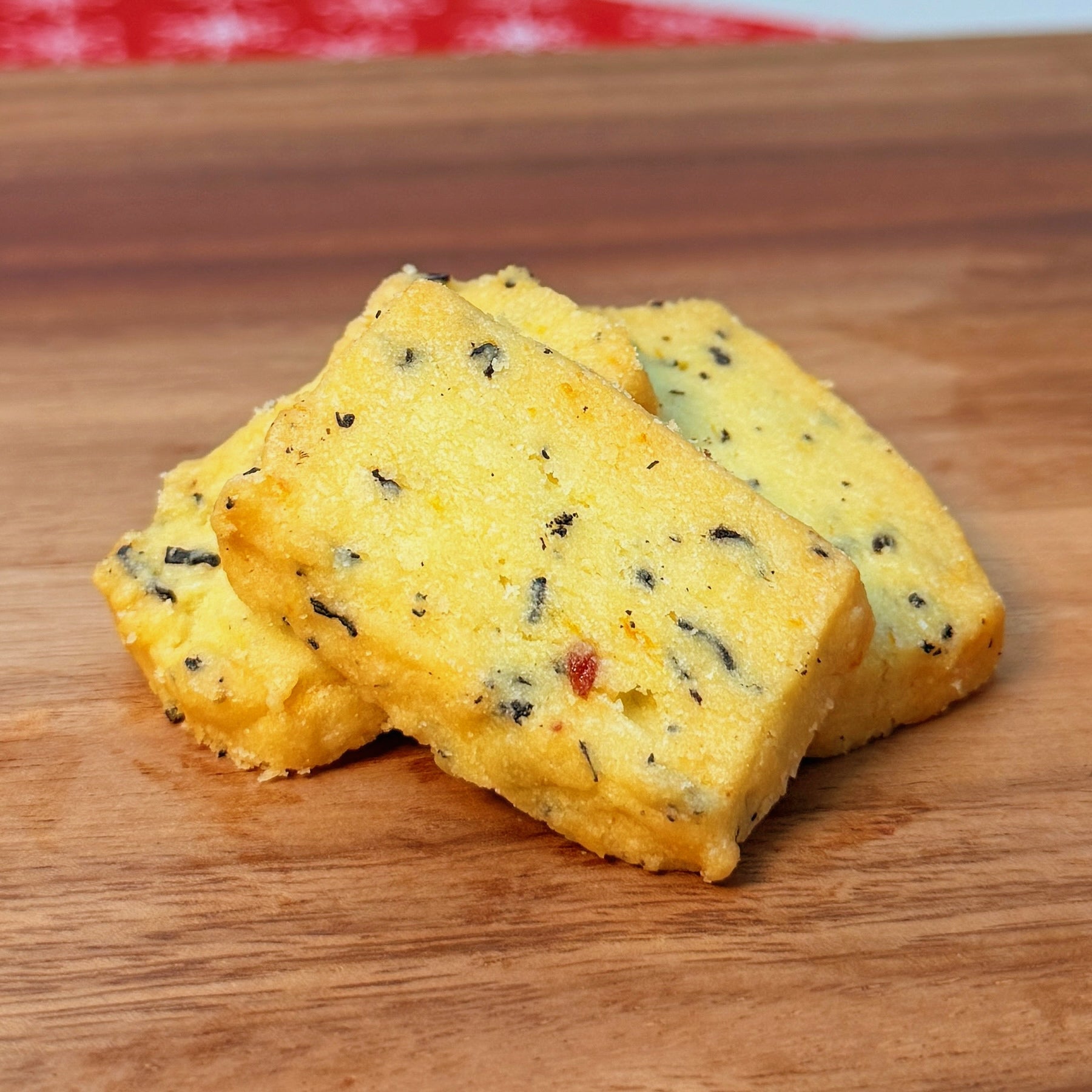 Christmas Earl Grey Orange Shortbread